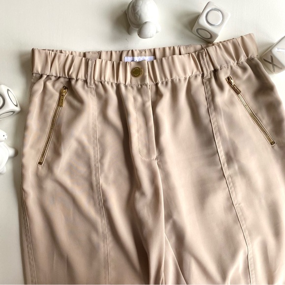Calvin Klein Pants with Gold Hardware and Elastic Waist - Picture 2 of 4